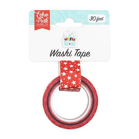 Wish Upon A Star 2 Collection Make A Wish Washi Tape by Echo Park Paper - 30 Feet - Scrapbook Supply Companies