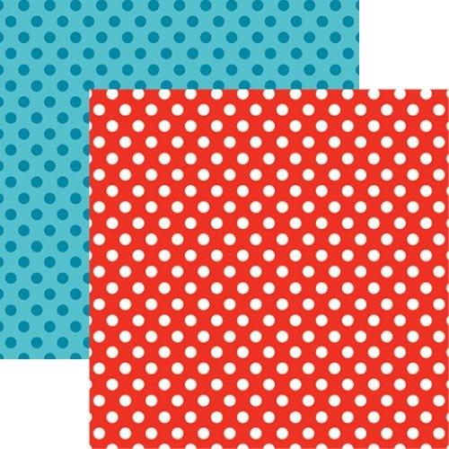 Wacky & Wild Collection Wild & Wacky Dot 12 x 12 Double-Sided Scrapbook Paper Sheet by Reminisce