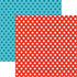 Wacky & Wild Collection Wild & Wacky Dot 12 x 12 Double-Sided Scrapbook Paper Sheet by Reminisce