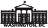 Washington DC 4 x 6 Black Die Cut by SSC Laser Designs