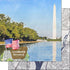 National Park Collection Washington D.C. Washington Monument 12 x 12 Double-Sided Scrapbook Paper by Scrapbook Customs - Scrapbook Supply Companies