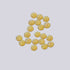 Bling It Up Collection 3/8" Yellow Chunky Round Bling - Pkg. of 20