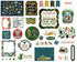 Animal Safari Collection 5 x 5 Ephemera Die Cut Scrapbook Embellishments by Echo Park Paper - Scrapbook Supply Companies