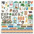 A Day At The Zoo Collection 12 x 12 Paper & Sticker Collection Pack by Photo Play Paper