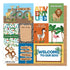 A Day At The Zoo Collection Monkeying Around 12 x 12 Double-Sided Scrapbook Paper by Photo Play Paper