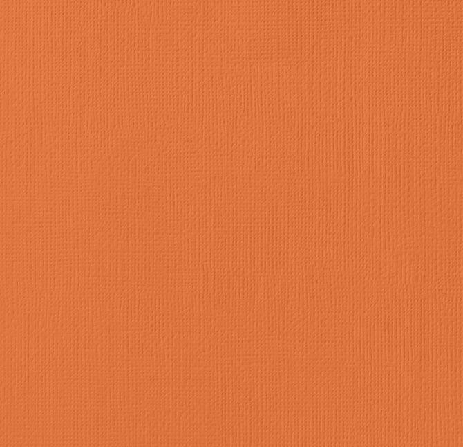 Apricot 12 x 12 Textured Cardstock by American Crafts - Scrapbook Supply Companies
