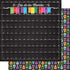 Day Of The Dead Collection Banner and Sugar Skulls 12 x 12 Double-Sided Scrapbook Paper by Scrapbook Customs - Scrapbook Supply Companies