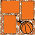 Basketball Nothin' But Net (2) - 12 x 12 Premade, Printed Scrapbook Pages by SSC Designs - Scrapbook Supply Companies