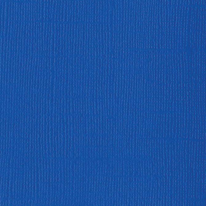 Bazzill Blue 12 x 12 Textured Cardstock by Bazzill - Scrapbook Supply Companies