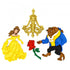 Disney Dress It Up Collection Beauty & The Beast Scrapbook Button Embellishments by Jesse James Buttons - Scrapbook Supply Companies