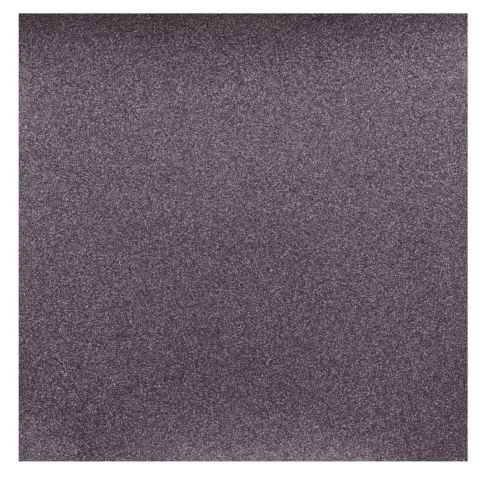Glitter Silk Collection Black Prince 12 x 12 Glitter Scrapbook Paper by Core'dinations