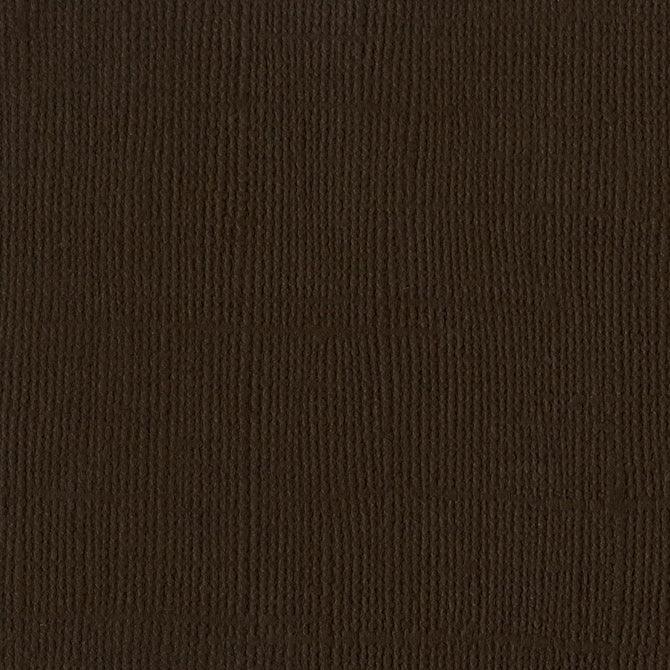 Brown 12 x 12 Textured Cardstock by Bazzill