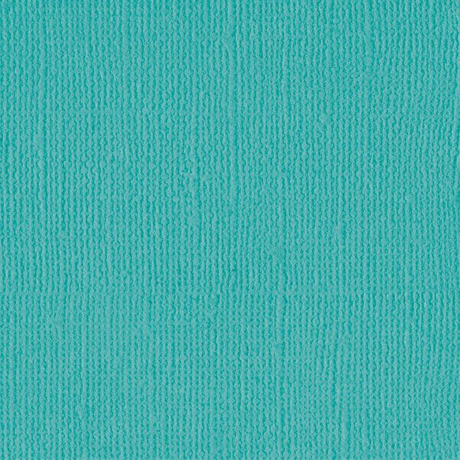 Capri Sea 12 x 12 Textured Cardstock by Bazzill - Scrapbook Supply Companies