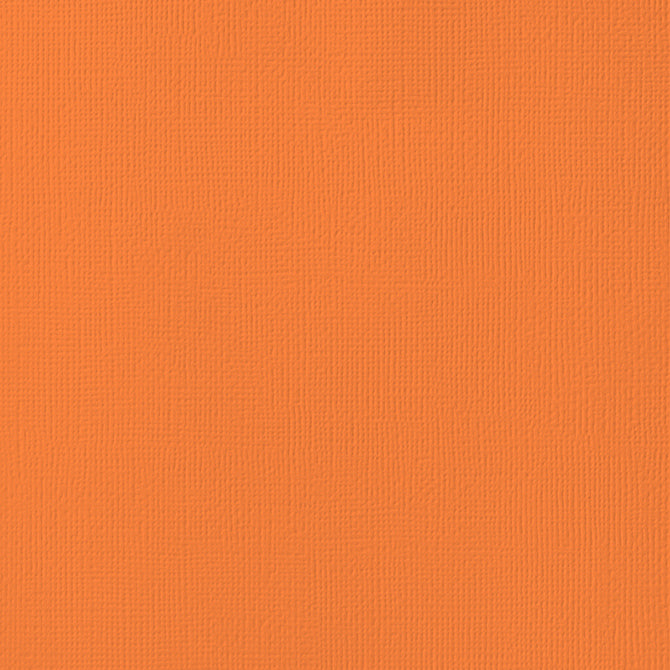 Carrot 12 x 12 Textured Cardstock by American Crafts