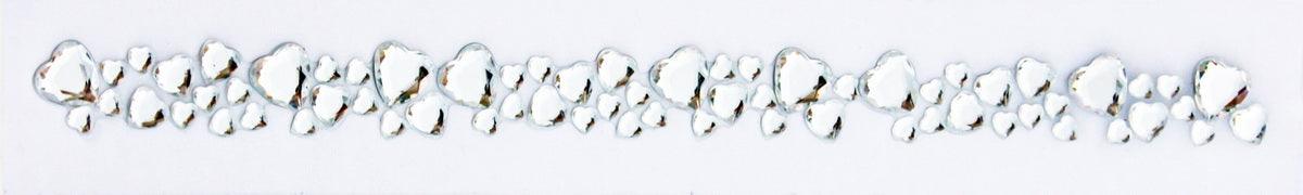 Clear Heart Border Stickers by Mark Richard USA - Scrapbook Supply Companies