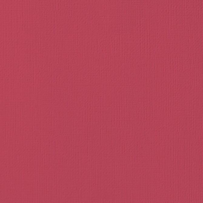 Crimson 12 x 12 Textured Cardstock by American Crafts - Scrapbook Supply Companies