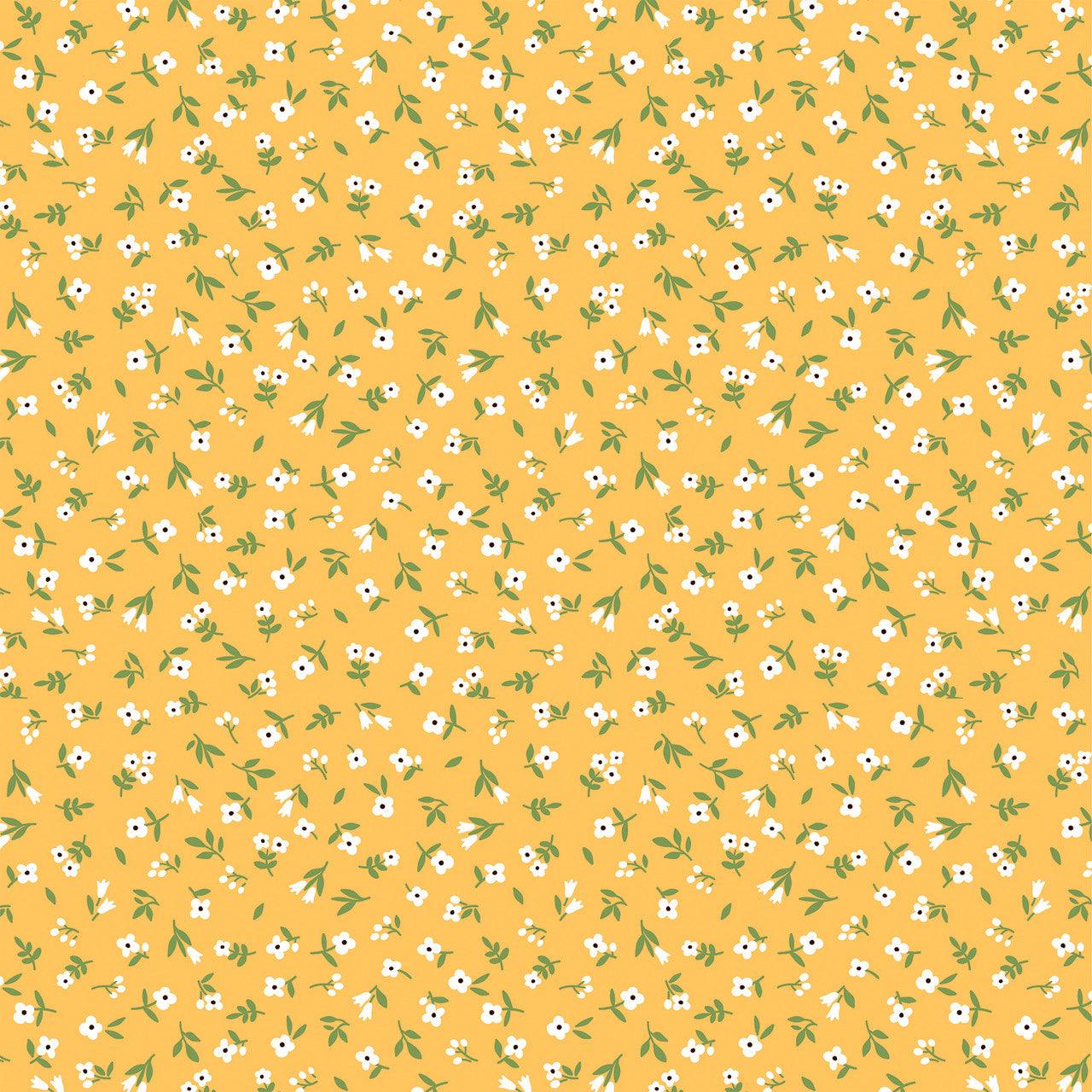 Bee Happy Collection Sweet Stems 12 x 12 Double-Sided Scrapbook Paper by Echo Park Paper - Scrapbook Supply Companies