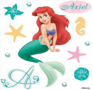 Disney The Little Mermaid Collection Ariel Scrapbook Embellishment by EK Success - Scrapbook Supply Companies