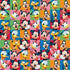 Disney Mickey Mouse & Friends Collection Portraits 12 x 12 Scrapbook Paper by Sandylion - Scrapbook Supply Companies