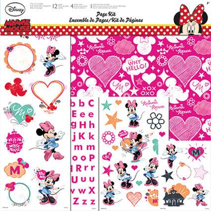 Disney Mickey Mouse Collection Minnie Mouse 17-Piece Page Kit by Sandylion