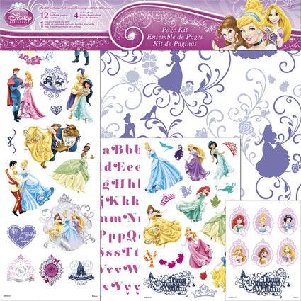 Disney Princess Collection The Princesses 17-Piece Page Kit by Sandylion - Scrapbook Supply Companies