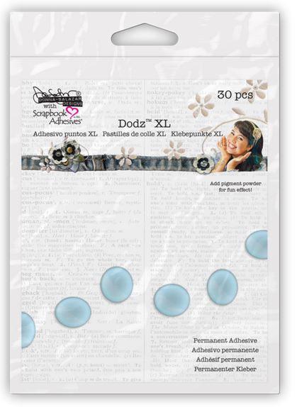 Dodz Collection XL Permanent, Double-Sided Adhesive Dots - Pkg. of 30 - Scrapbook Supply Companies