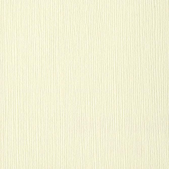 French Vanilla 12 x 12 Textured Cardstock by Bazzill - Scrapbook Supply Companies