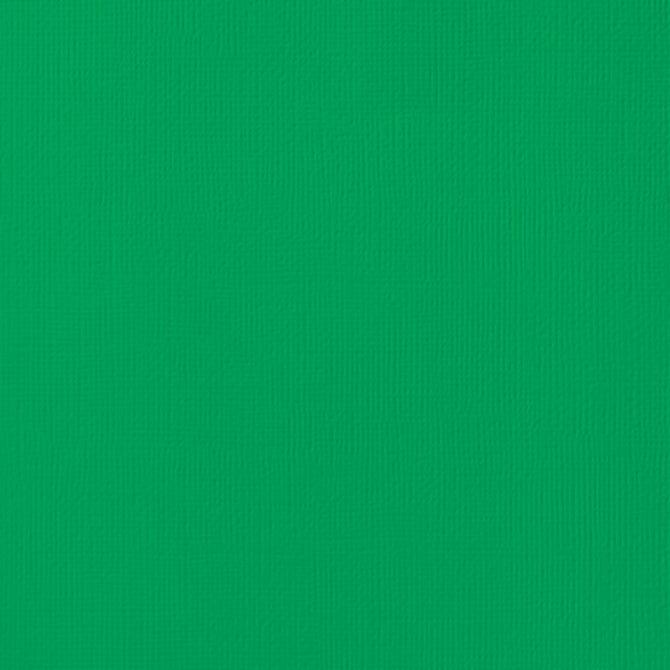 Emerald 12 x 12 Textured Cardstock by American Crafts - Scrapbook Supply Companies