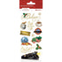 The Polar Express Collection 3 x 6 Enamel Scrapbook Sticker Sheet by Paper House Productions