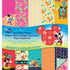 Disney Collection Mickey Mouse & Friends 12 x 12 Designer Scrapbook Paper Pad by American Crafts - 24 Double-Sided Scrapbook Papers