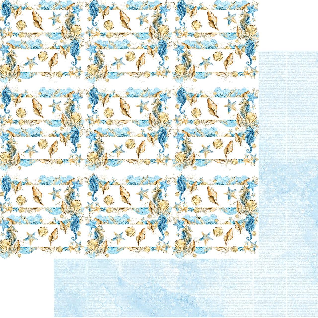 Frou Frou's Sun & Sand 12 x 12 Scrapbook Paper & Embellishment Kit by SSC Designs - Scrapbook Supply Companies