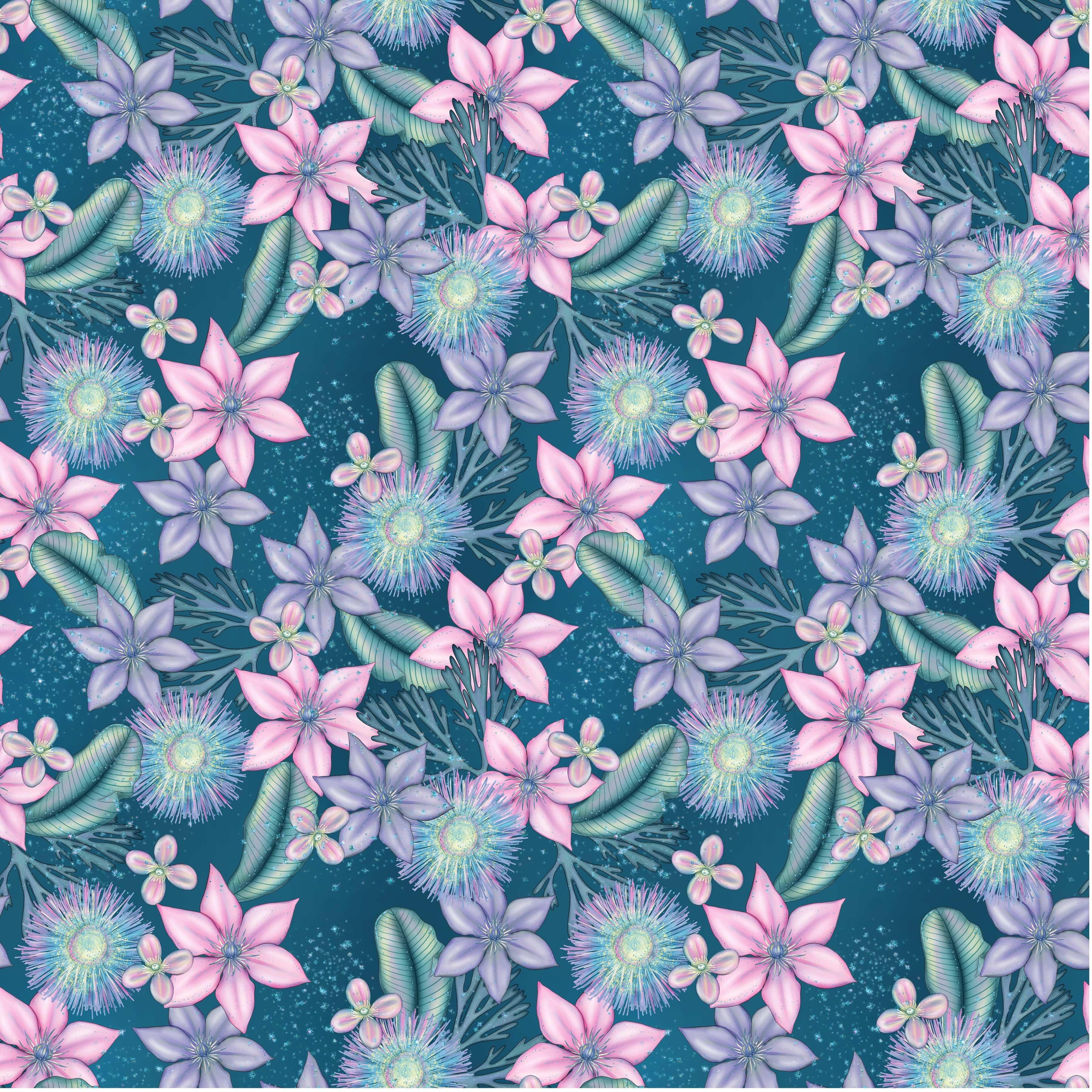 Gaynor Carradice's Mermaids & Seashells Collection Mermaid Scales 12 x 12 Double-Sided Scrapbook Paper by SSC Designs - Scrapbook Supply Companies