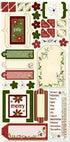 Kit #1 Christmas Joy Collection Scrapbook Paper & Embellishment Kit - 14 Pieces - Scrapbook Supply Companies