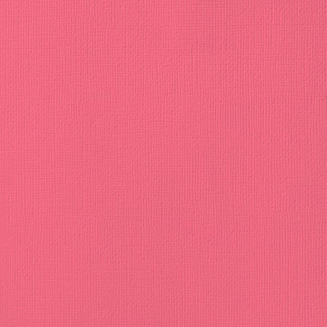 Grapefruit 12 x 12 Textured Cardstock by American Crafts - Scrapbook Supply Companies