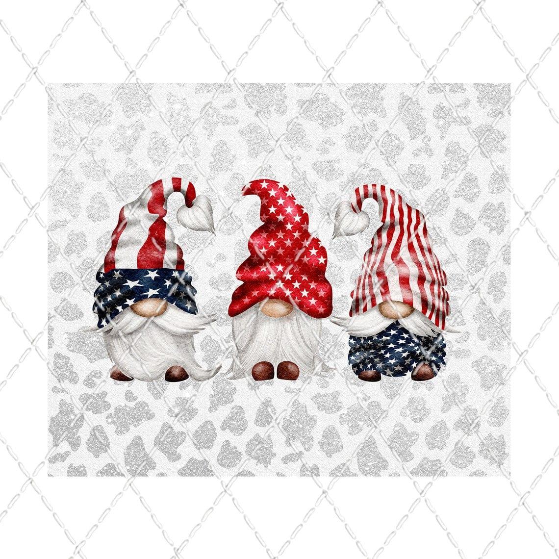 Patriotic 4th Of July Gnomes 30 oz. Straight Skinny Tumbler by SSC Designs - Scrapbook Supply Companies