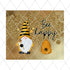 Bee Happy Gnome 30 oz. Straight Skinny Tumbler by SSC Designs - Scrapbook Supply Companies