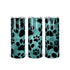 Teal Pet Paws 30 oz. Straight Skinny Tumbler by SSC Designs