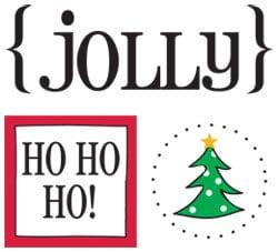 Jolly Quick Cards Sticker Sheet by SRM Press - Pkg. of 2 - Scrapbook Supply Companies