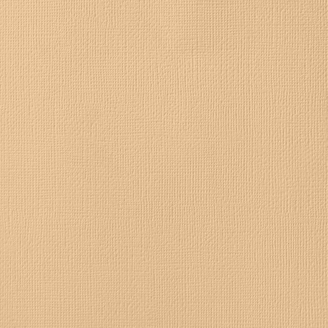 Latte 12 x 12 Textured Cardstock by American Crafts - Scrapbook Supply Companies