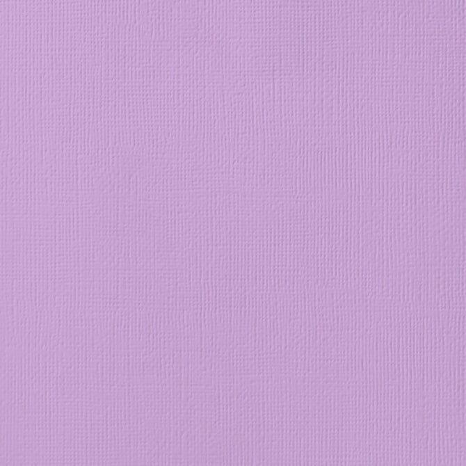 Lilac 12 x 12 Textured Cardstock by American Crafts - Scrapbook Supply Companies
