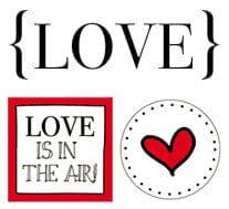 Love Quick Cards Sticker Sheet by SRM Press - Pkg. of 2 - Scrapbook Supply Companies