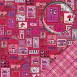 Kit #1 Valentine's Day Collection Scrapbook Paper & Embellishment Kit by Heidi Grace - 23 Pieces - Scrapbook Supply Companies