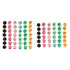 Rainforest Multicolor 7mm Self-Stick Gems by Darice - Pkg. of 78 - Scrapbook Supply Companies