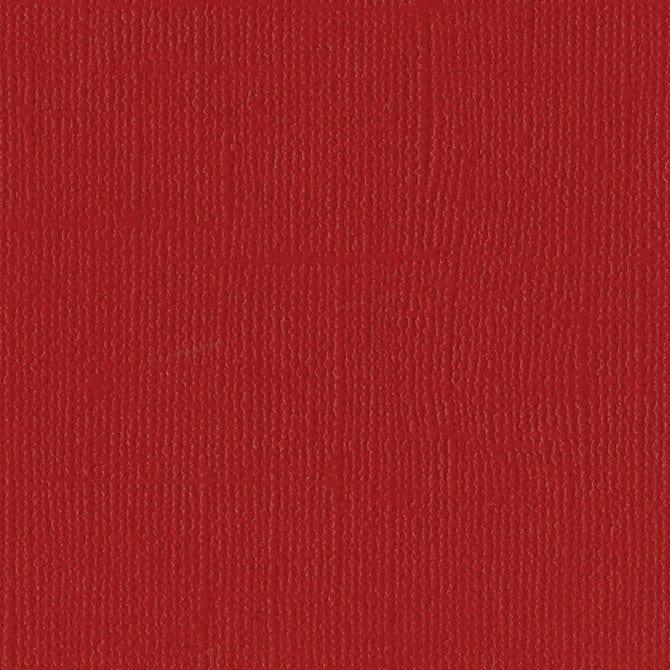Maraschino 12 x 12 Textured Cardstock by Bazzill