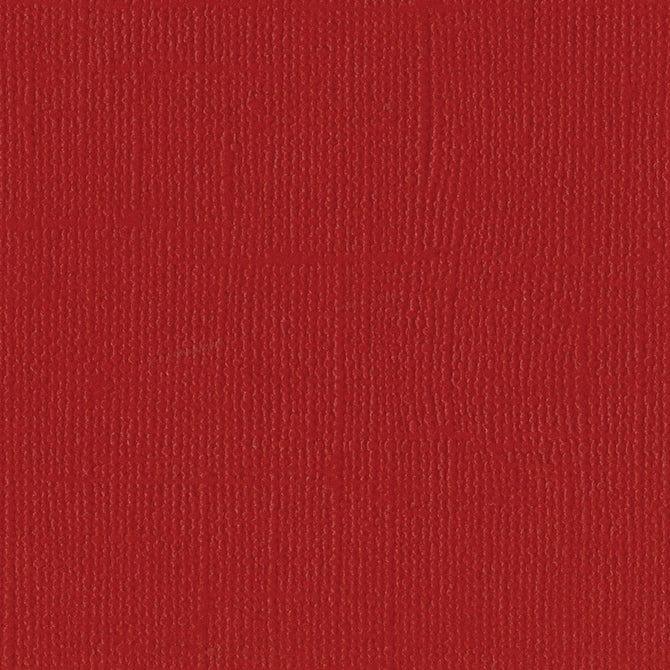 Maraschino 12 x 12 Textured Cardstock by Bazzill - Scrapbook Supply Companies