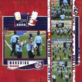 Marching Band Collection Marching Band Notes 12 x 12 Scrapbook Paper by Karen Foster Design - Scrapbook Supply Companies