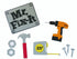 Mr. Fix It Tools 9-Piece, Fully-Assembled Laser Cut Scrapbook Embellishment by SSC Laser Designs