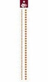 Orange 12" Rhinestone Strip by Zva Creative - Scrapbook Supply Companies