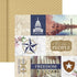 Let Freedom Ring Collection Washington, DC Tags 12 x 12 Double-Sided Scrapbook Paper by Paper House Productions