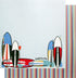 Paddle Board Collection Paddle Boards 12 x 12 Double-Sided Scrapbook Paper by Scrapbook Customs